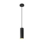 SLV Enola Colgante De Luz Aluminium Negro 150cm | Apta para 1x E27 