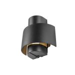SLV Photoni Aluminium Negro | Apta para 1x E27