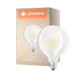 Ledvance Classic LED E27 Globe con Filamento Mate 6.5W 806lm - 827 Luz muy Cálida | Reemplazo 60W
