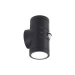 Ansell Luz De Pared Reef Negro Up & Down - Al Aire Libre - 10W 885lm 90D - 830-840-860 CCT | IP65 -Sensor de Movimiento y Luz