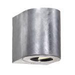 Nordlux Canto 2 Luz De Pared Acero Plata Up & Down 10.6 W 500lm - 830 Luz Cálida