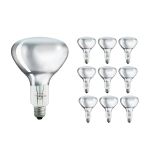Multipack 10x Philips BR125 IR 250W E27 230-250V Clara