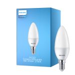 Philips Corepro LED Vela E14 Mate 5W 470lm - 827 Luz muy Cálida | Reemplazo 40W