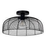 Eglo Luz de techo Rinroe Acero Negro Cobre | Apta para E27