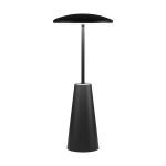 Eglo Lámpara De Mesa Piccola Acero Negro 2W 270lm - 824-830-840 CCT | IP54 - Touch Regulable - USB-C