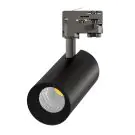 Noxion Foco LED En Carril 3 Fases Ecowhite Aluminium Negro 30W 2960lm 36D - 830 Luz C&aacute;lida | UGR <19