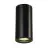 SLV Enola B Luz de techo Aluminium Negro Esférica | Apta para 1x GU10 +G28:G427