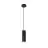 SLV Enola Colgante De Luz Aluminium Negro 150cm | Apta para 1x E27 