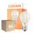 Multipack 6x Osram LED Superstar E27 Pera Con Filamento Clara 7.5W 1055lm - 940 Blanco Frio | Mejor Reproducción De Color - Regulable - Reemplazo 75W