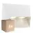 Multipack 6x Nordlux Pontio 27 Luz De Pared Aluminium Blanco | Apta para 2x GU10