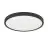 Eglo Luz de techo Fueva 6 Plástico Negro 17W 2900lm - 827-840-865 CCT