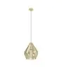 Eglo Colgante De Luz Carlton Acero Oro | IP20 - Apta para 1x E27 