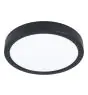 Eglo Luz de techo Fueva 6 Plástico Negro 11.5W 1550lm - 827-840-865 CCT