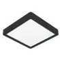 Eglo Luz de techo Fueva 6 Plástico Negro 10.5W 1700lm - 827-840-865 CCT