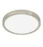 Eglo Luz de techo Fueva 6 Acero Níquel Satinado 14.2W 2000lm - 827-840-865 CCT