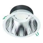 Philips Downlight LED Coreline DN142B Aluminium Blanco 11W 1200lm 60D - 830 Luz Cálida | Recorte 155mm - IP54 - UGR